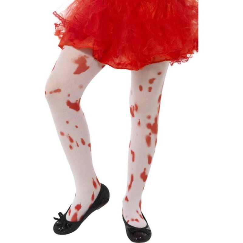 Tights with Blood Stain Print - Jokers Costume Mega Store