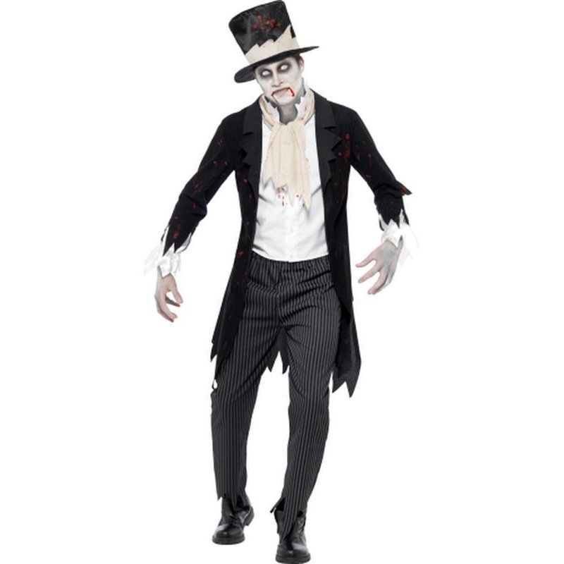 Till Death Do Us Part Zombie Groom Costume - Jokers Costume Mega Store