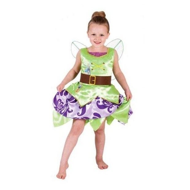TINKER BELL PIRATE DELUXE CHILD COSTUME - SIZE 4-6 - Jokers Costume Mega Store