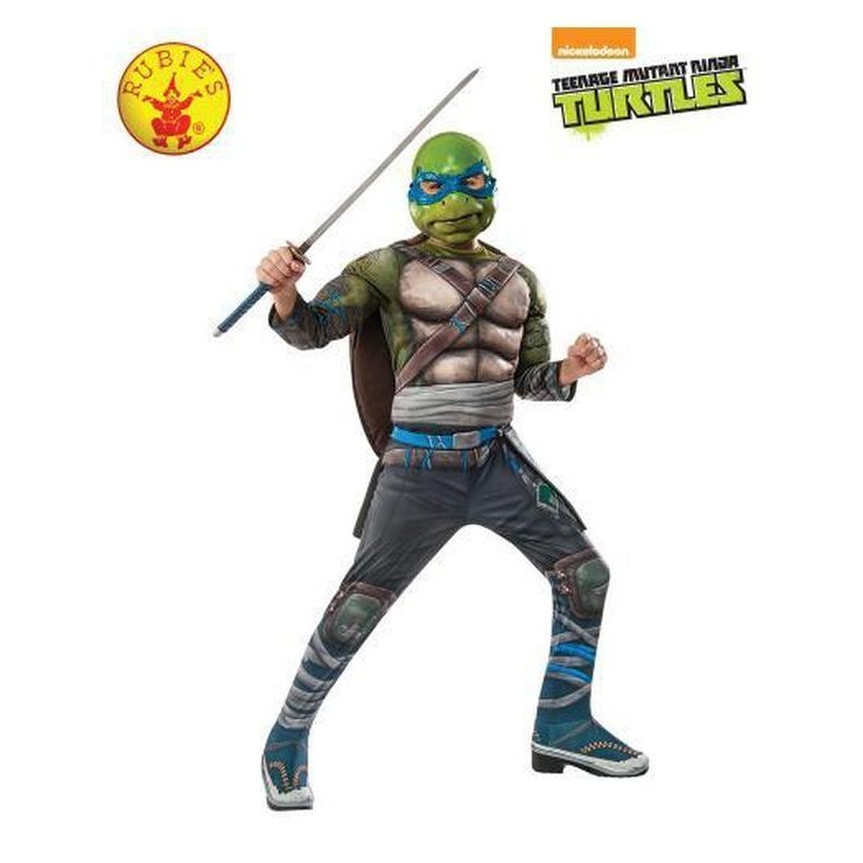 Tmnt 2 Deluxe Leonardo Child M - Jokers Costume Mega Store