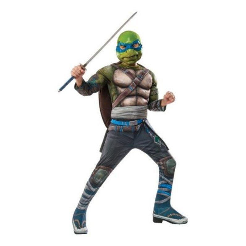 Tmnt 2 Deluxe Leonardo Child S - Jokers Costume Mega Store