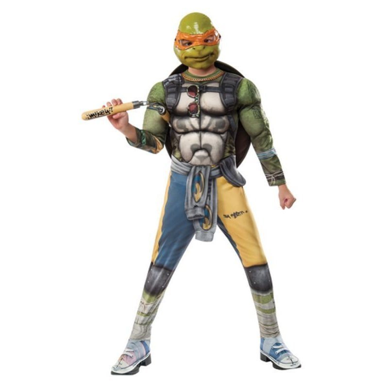 Tmnt 2 Michelangelo Deluxe Size M - Jokers Costume Mega Store