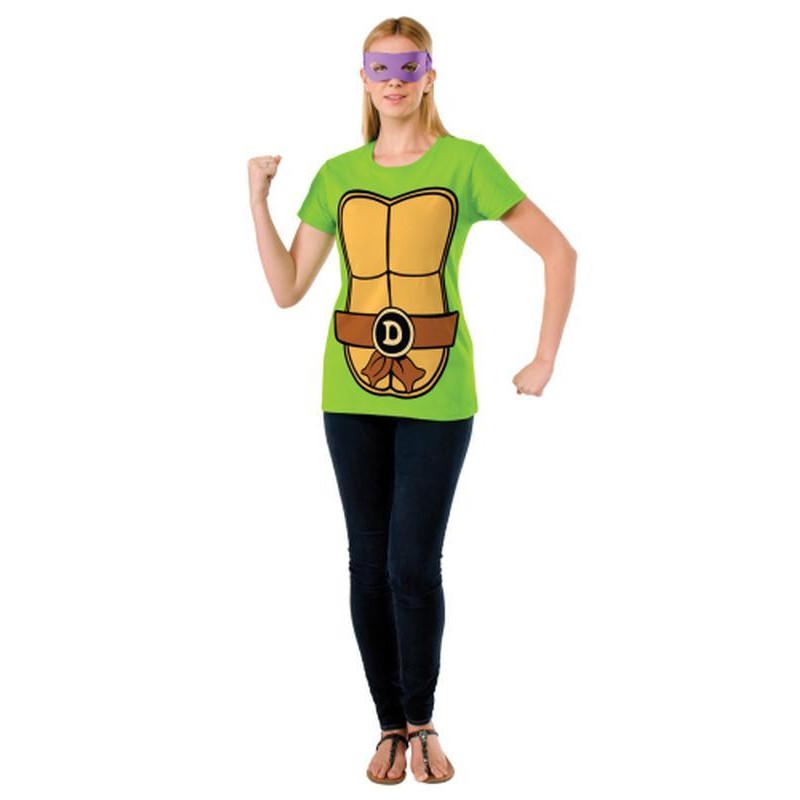 Tmnt Donatello Ladies Tee Size S - Jokers Costume Mega Store