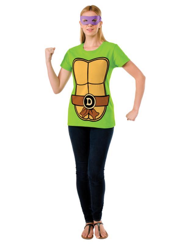 Tmnt Donatello Ladies Tee Size S - Jokers Costume Mega Store