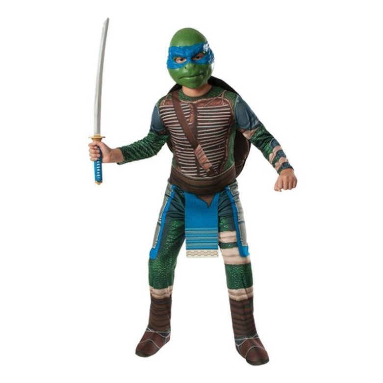 Tmnt H/S Leonardo Size M - Jokers Costume Mega Store