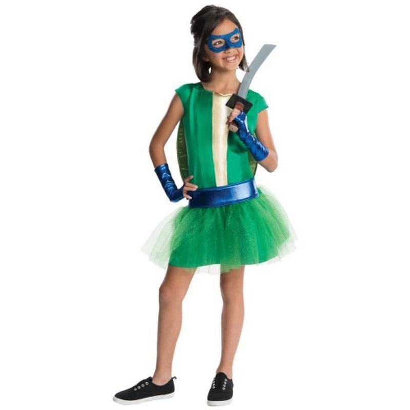 Tmnt Leonardo Deluxe Tutu Size L - Jokers Costume Mega Store