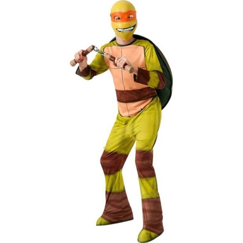 Tmnt Michaelangelo Costume Size M - Jokers Costume Mega Store