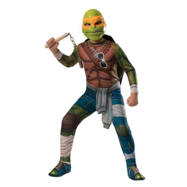 Tmnt Michelangelo Child H/S Size L - Jokers Costume Mega Store