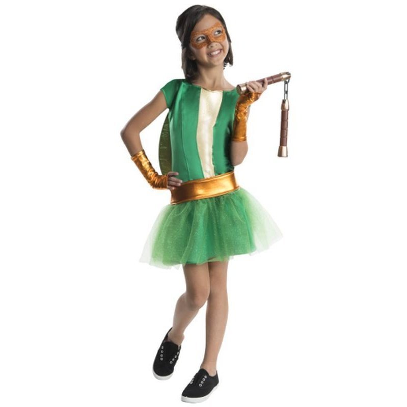 Tmnt Michelangelo Deluxe Tutu Size L - Jokers Costume Mega Store