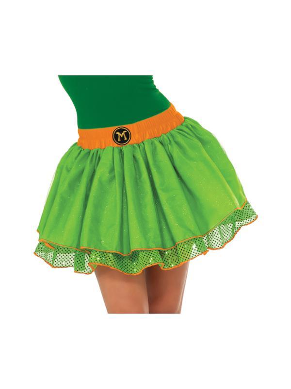 Tmnt Michelangelo Tutu Skirt Size Std - Jokers Costume Mega Store