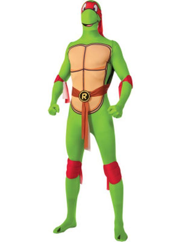 Tmnt Raphael 2 Nd Skin Suit Size L - Jokers Costume Mega Store