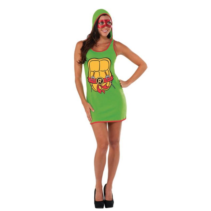 Tmnt Raphael Tank Dress Size S - Jokers Costume Mega Store