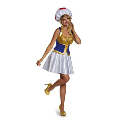 Toad Female Version Costume - Jokers Costume Mega Store