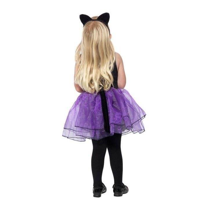 Toddler Cat Costume, Black & Purple - Jokers Costume Mega Store
