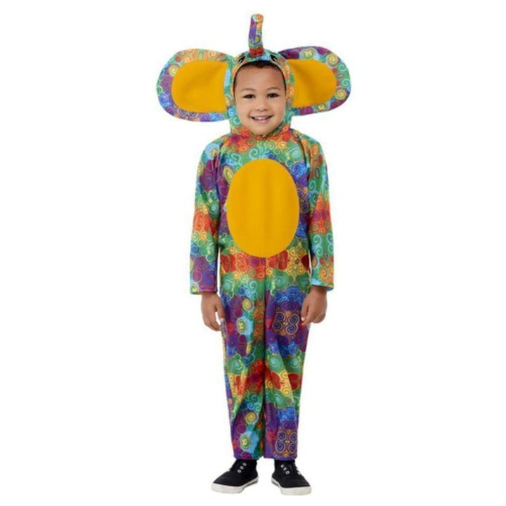 Toddler Colourful Elephant Costume - Jokers Costume Mega Store