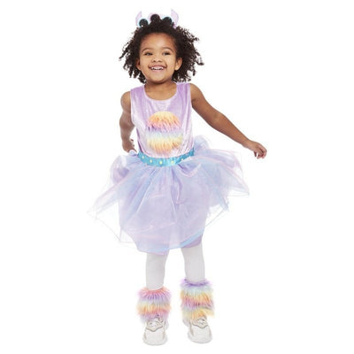 Toddler Cute Monster Costume, Purple - Jokers Costume Mega Store