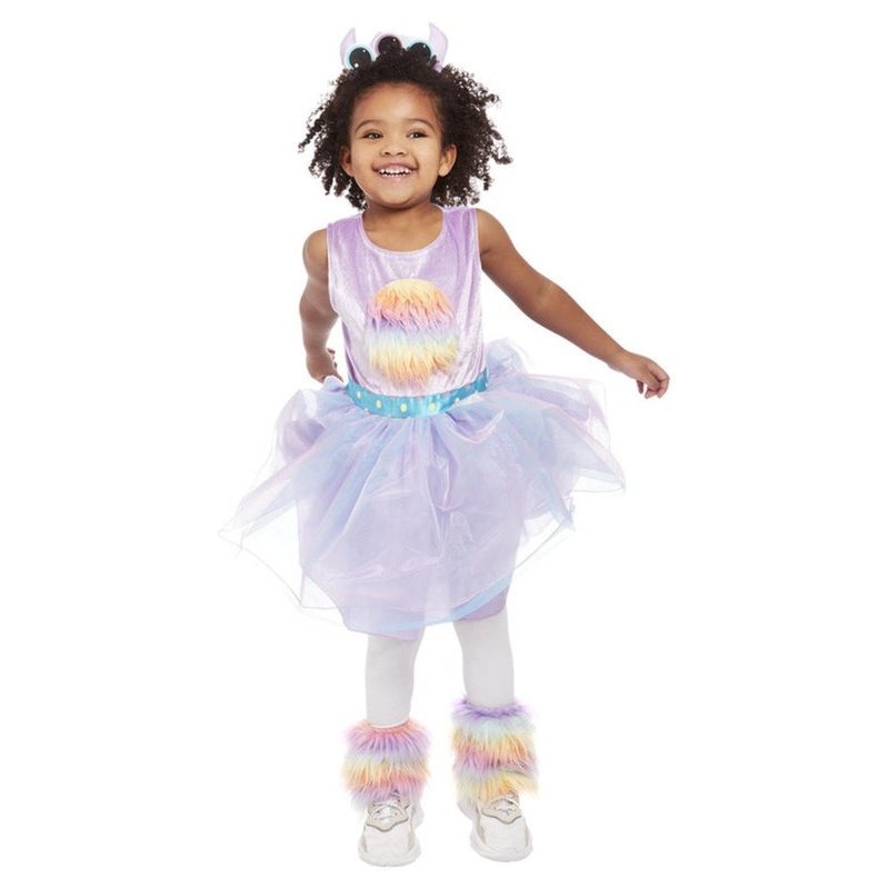 Toddler Cute Monster Costume, Purple - Jokers Costume Mega Store
