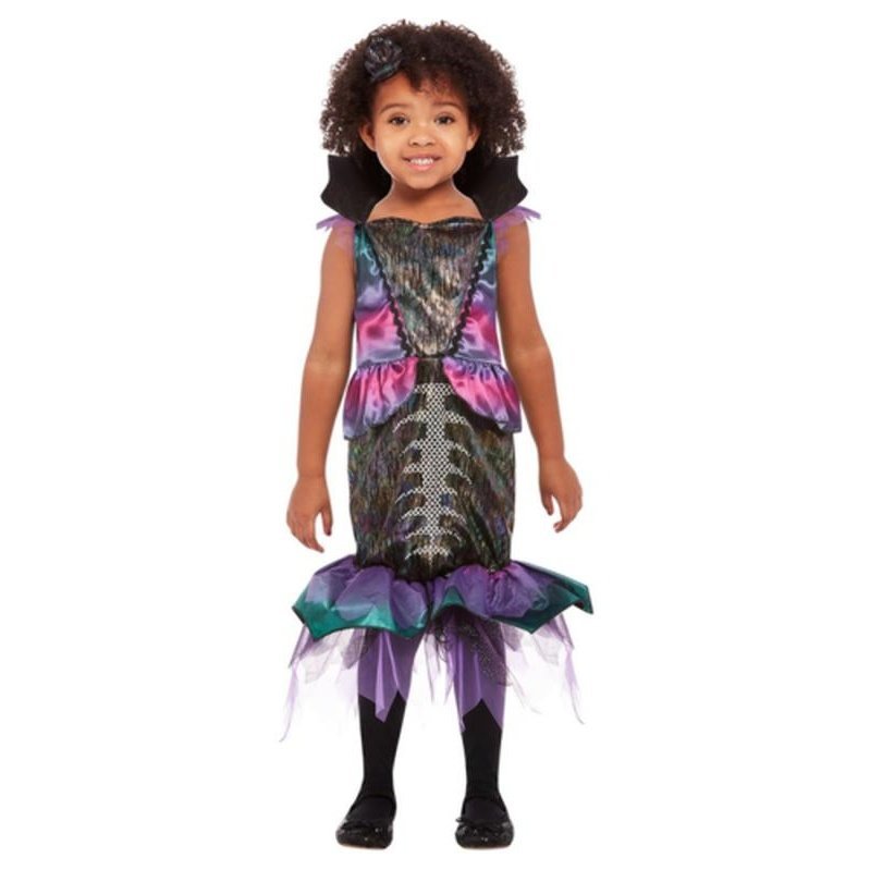 Toddler Dark Mermaid Costume, Purple - Jokers Costume Mega Store