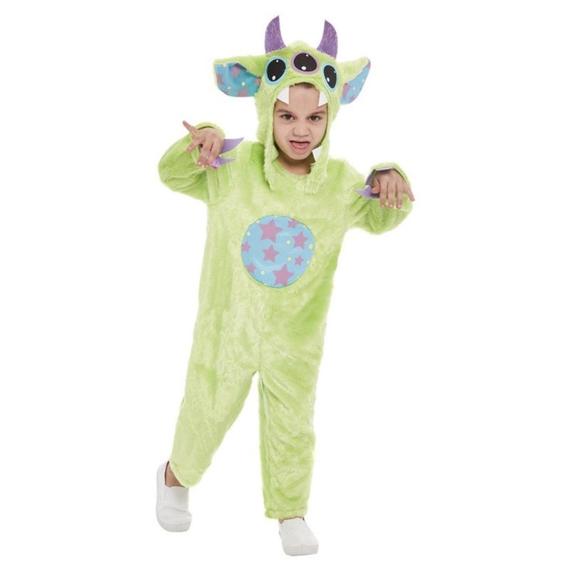 Toddler Monster Costume, Green - Jokers Costume Mega Store