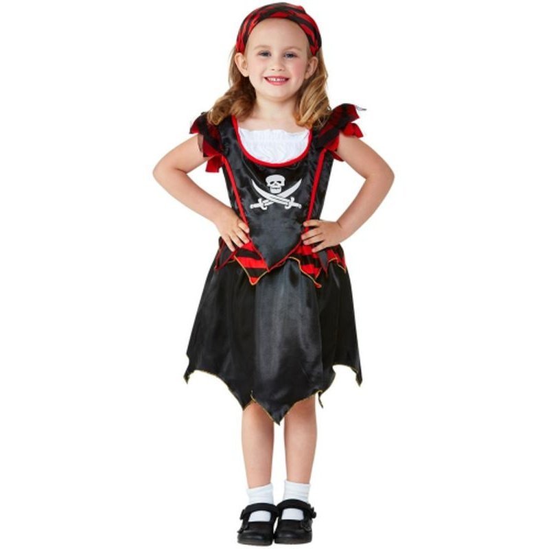 Toddler Pirate Skull & Crossbones Costume - Jokers Costume Mega Store