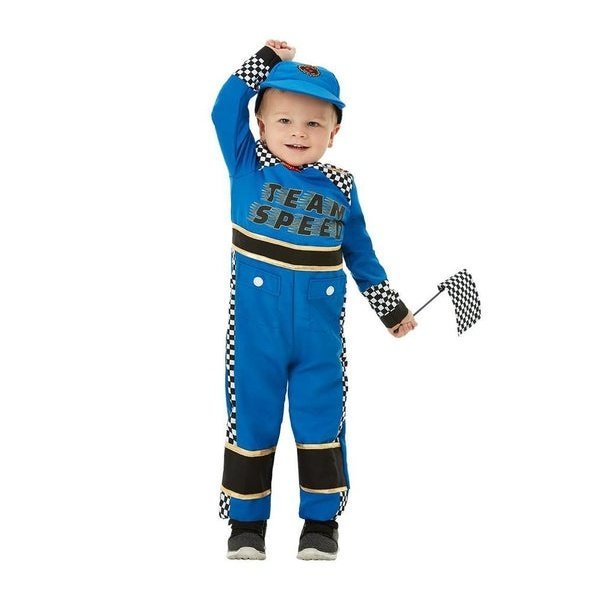 Toddler Racing Car Driver Costume - Jokers Costume Mega Store