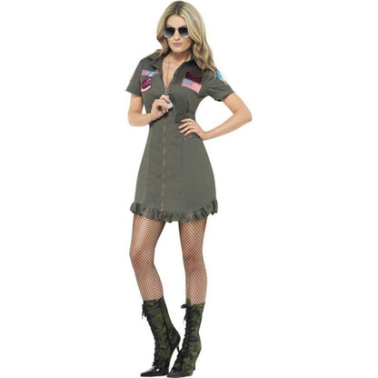 Top Gun Deluxe Ladies Costume - Jokers Costume Mega Store