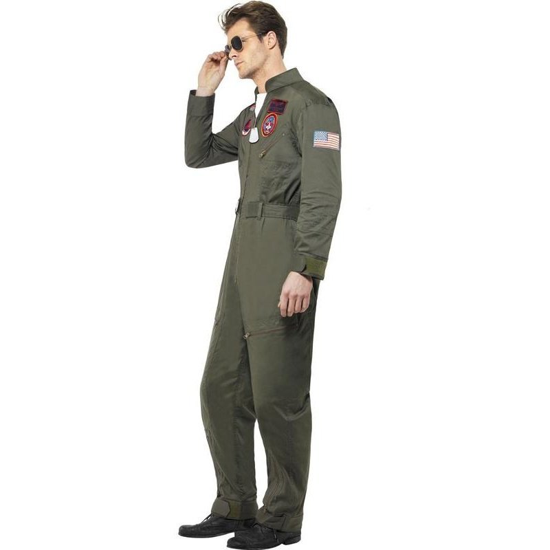 Top Gun Deluxe Male Costume - Jokers Costume Mega Store