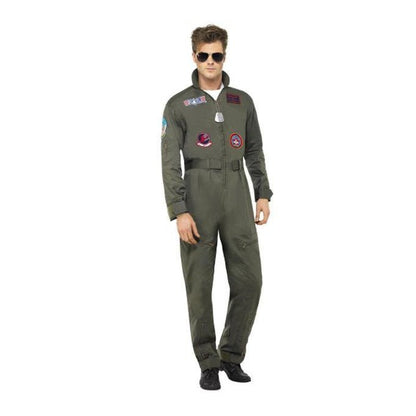 Top Gun Deluxe Male Costume - Jokers Costume Mega Store