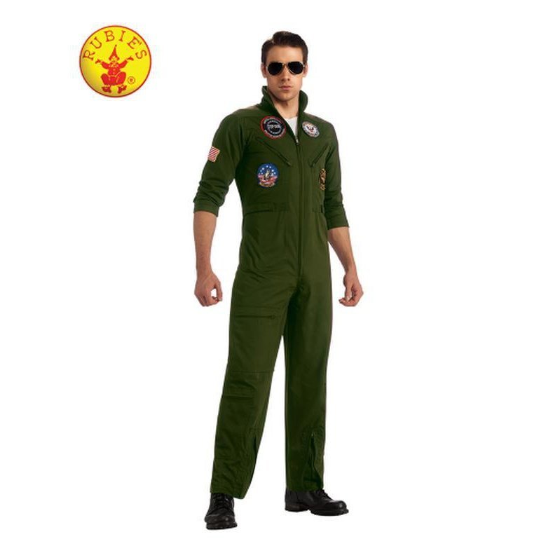 Top Gun Male Costume Size Std - Jokers Costume Mega Store