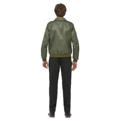 Top Gun Maverick Bomber Jacket, Green - Jokers Costume Mega Store