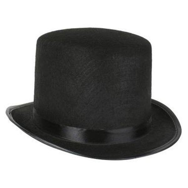 Top Hat - Black Feltex - Jokers Costume Mega Store