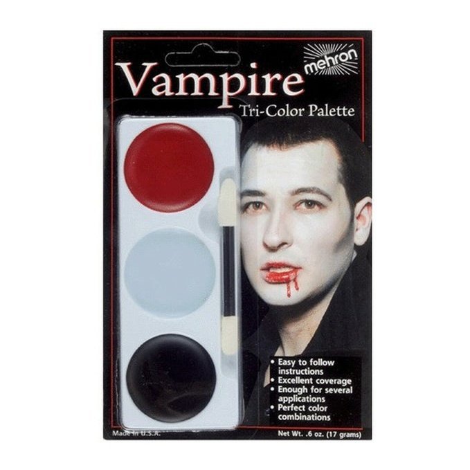 Tri Color Palette Vampire - Jokers Costume Mega Store