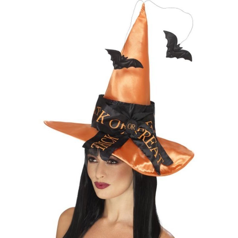 Trick or Treat Witch Hat - Jokers Costume Mega Store