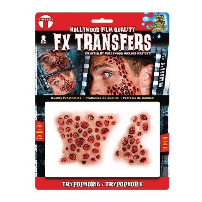 Trypophobia 3 D Fx Transfer Medium - Jokers Costume Mega Store