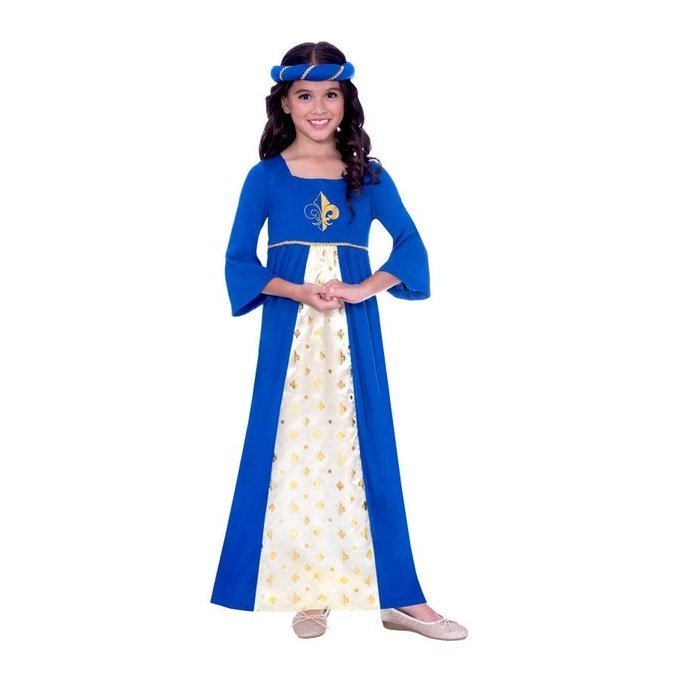 Tudor Princess Blue Girls Costume - Jokers Costume Mega Store