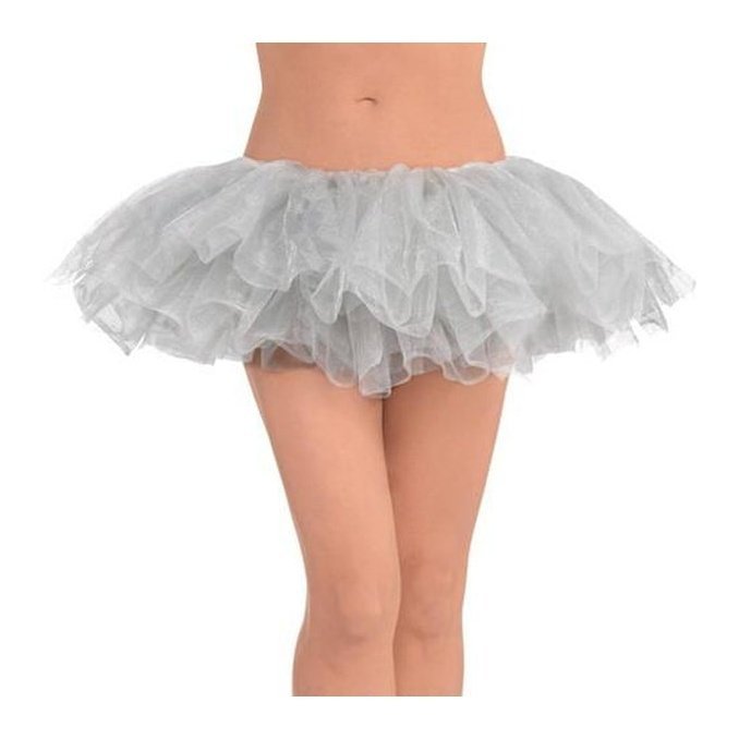 Tutu Adult Silver - Jokers Costume Mega Store