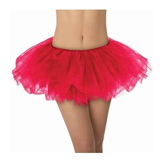 Tutu- Red (A) - Jokers Costume Mega Store