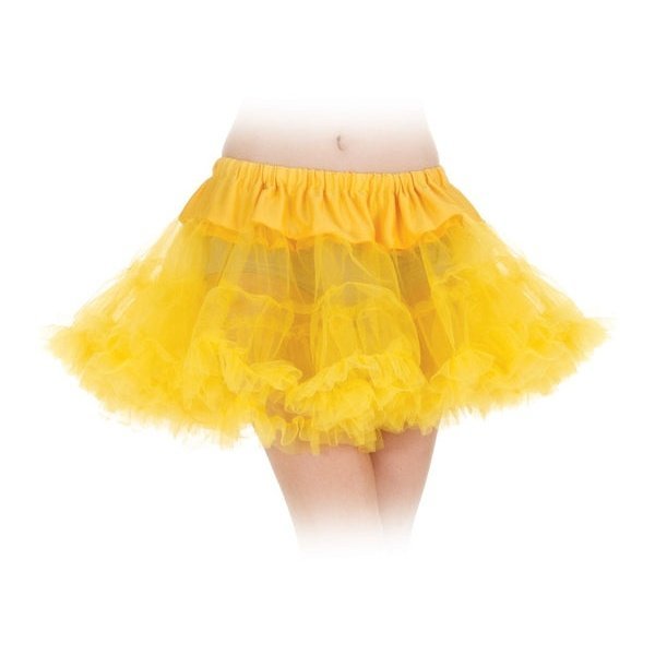 Tutu Skirt Yellow - Jokers Costume Mega Store
