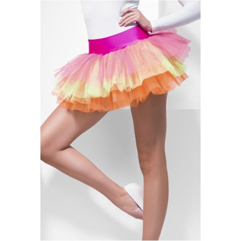 Tutu Underskirt, Multi Coloured - Jokers Costume Mega Store