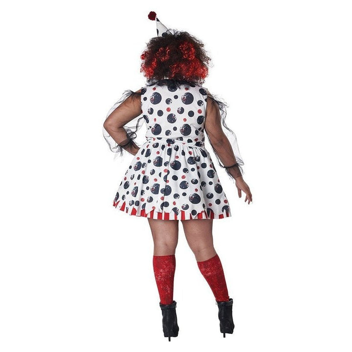 Twisted Clown Womens Plus Size Costume - Jokers Costume Mega Store