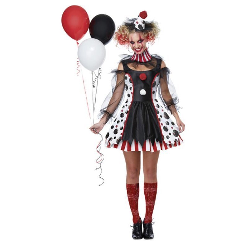 Twisted Clown/Adult - Jokers Costume Mega Store