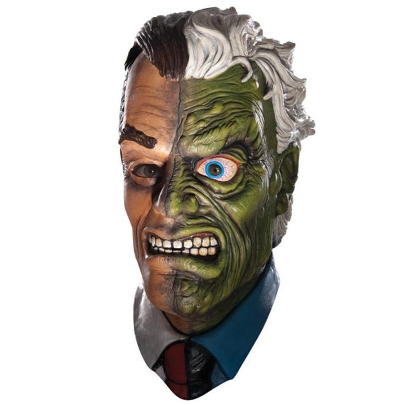 Two Face Mask - Jokers Costume Mega Store