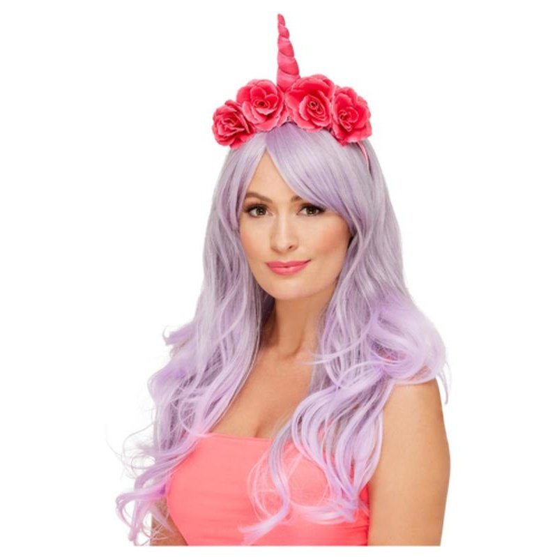 Unicorn Headband, Pink - Jokers Costume Mega Store