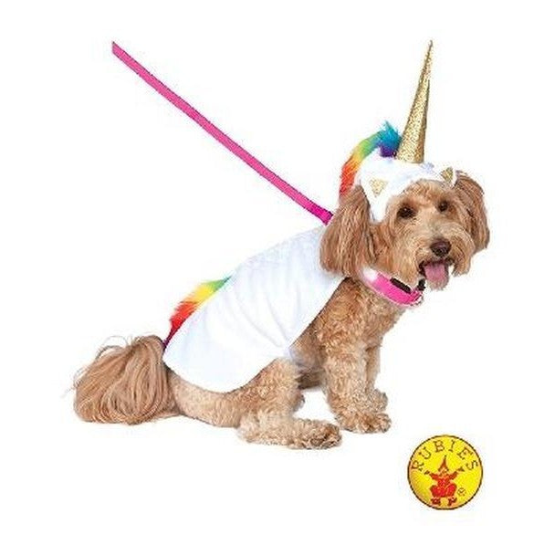Unicorn Light Up Pet Costume Size Xl - Jokers Costume Mega Store