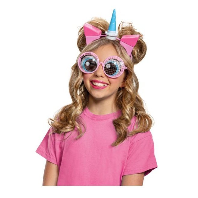 Unikitty Ears And Glasses Kit - Jokers Costume Mega Store