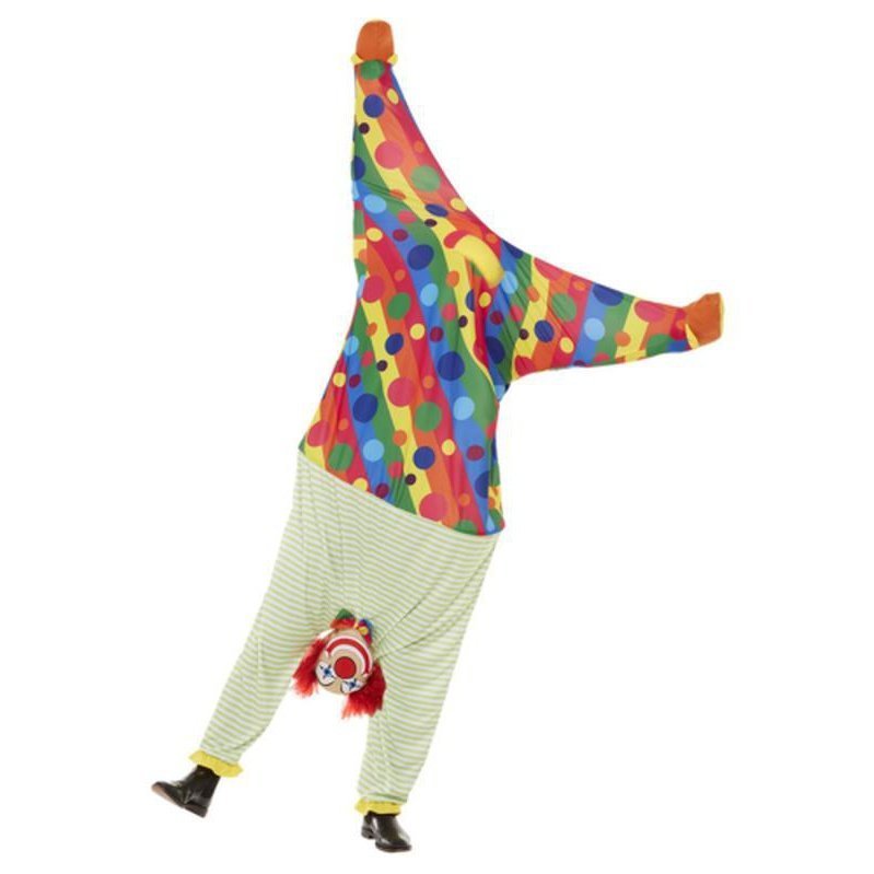 Upside Down Clown Costume, Multicoloured - Jokers Costume Mega Store