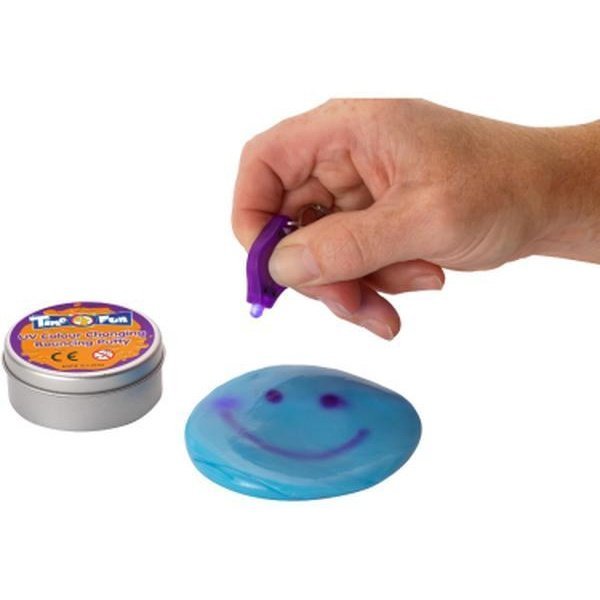 Uv Colour Changing Bouncing Putty, Assorted - Jokers Costume Mega Store