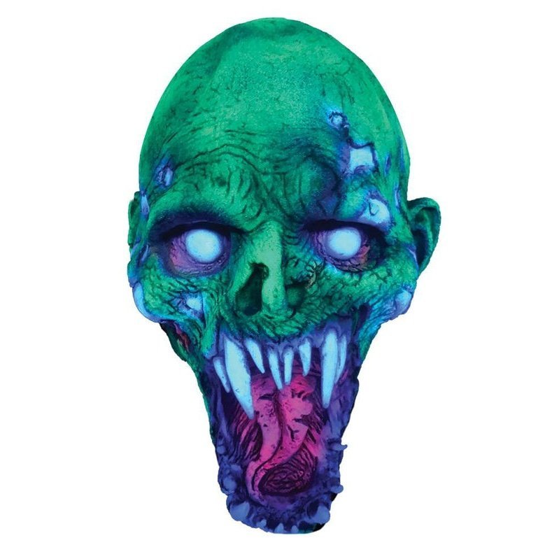 Uv Schell Shocked Latex Mask - Jokers Costume Mega Store