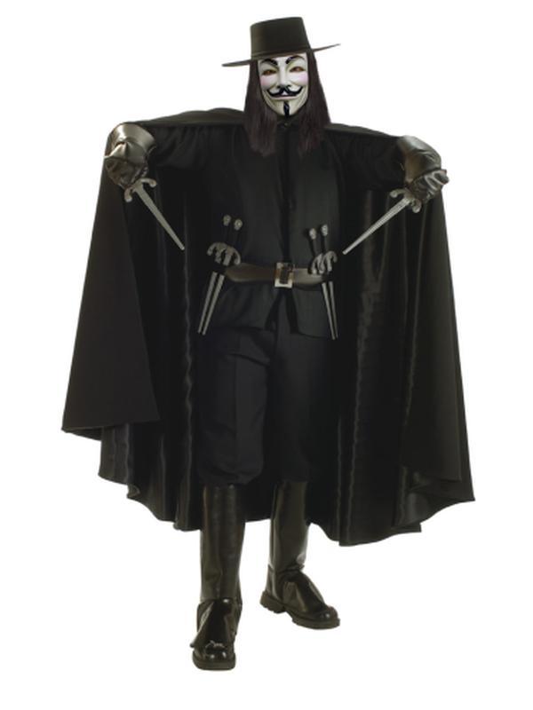 V For Vendetta Collector's Edition Size Std - Jokers Costume Mega Store