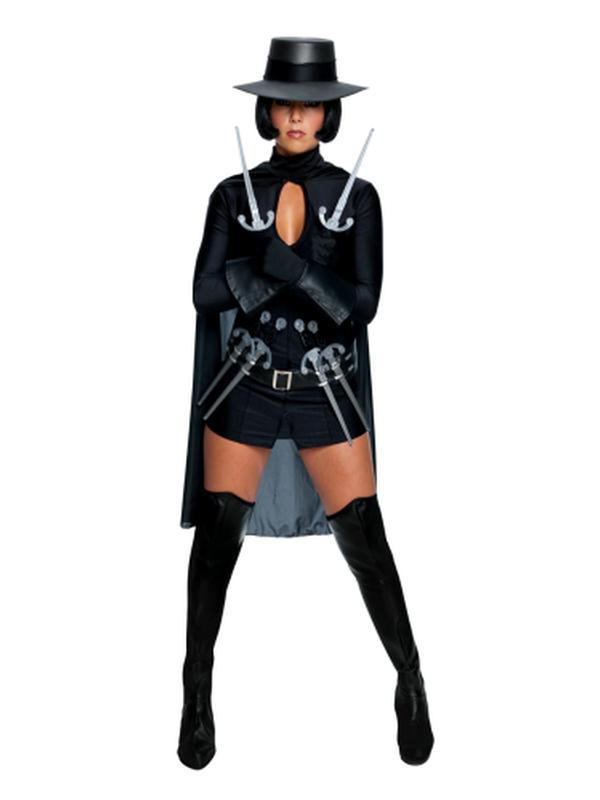 V For Vendetta Secret Wishes Costume Size S - Jokers Costume Mega Store